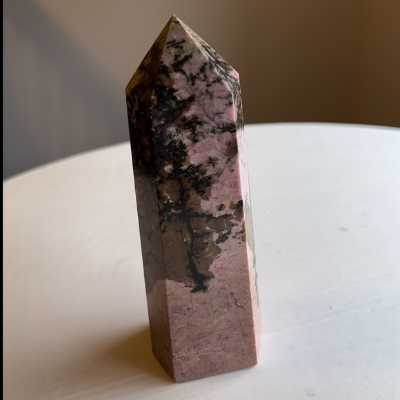 Rodonite Crystal Other - Rhodonite Crystal Tower